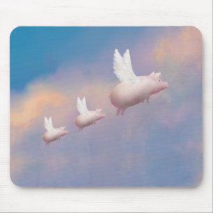 Fliegenferkel Mousepad