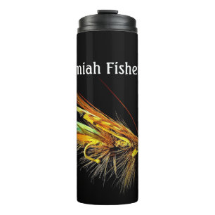 Fliegenfischen farbenfrohe Angel Fliege personalis Thermosbecher