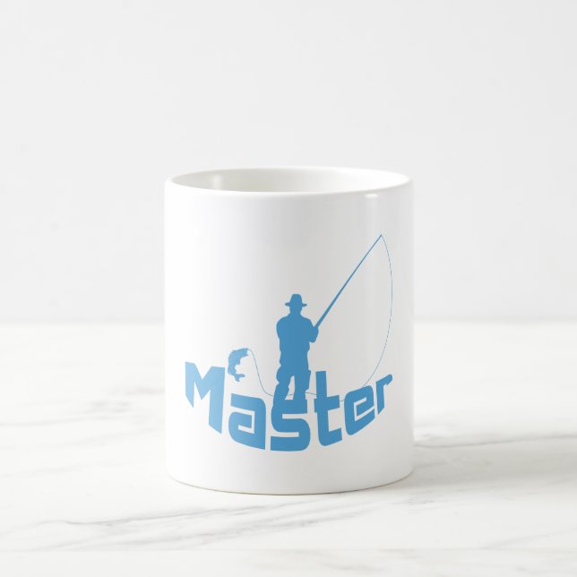 Fliegenfischen Kaffeetasse (Mittel)
