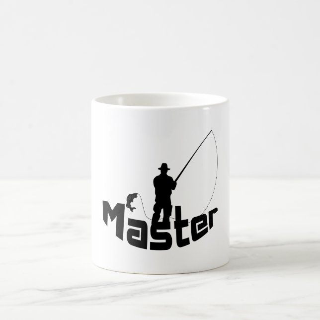Fliegenfischen Kaffeetasse (Mittel)