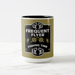 Fliegenfischen Kanada Zweifarbige Tasse