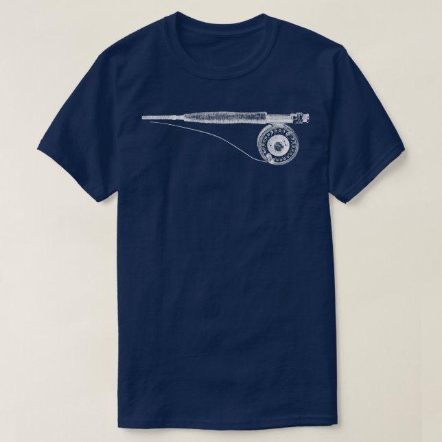 Fliegenfischerei 3 T-Shirt (Design vorne)