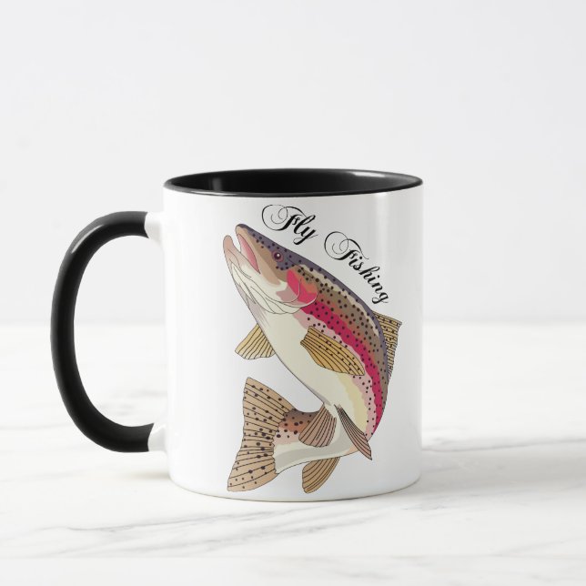 Fliegenfischerei Tasse (Links)