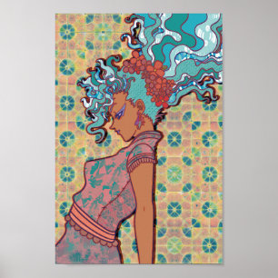Fliegenhair Poster