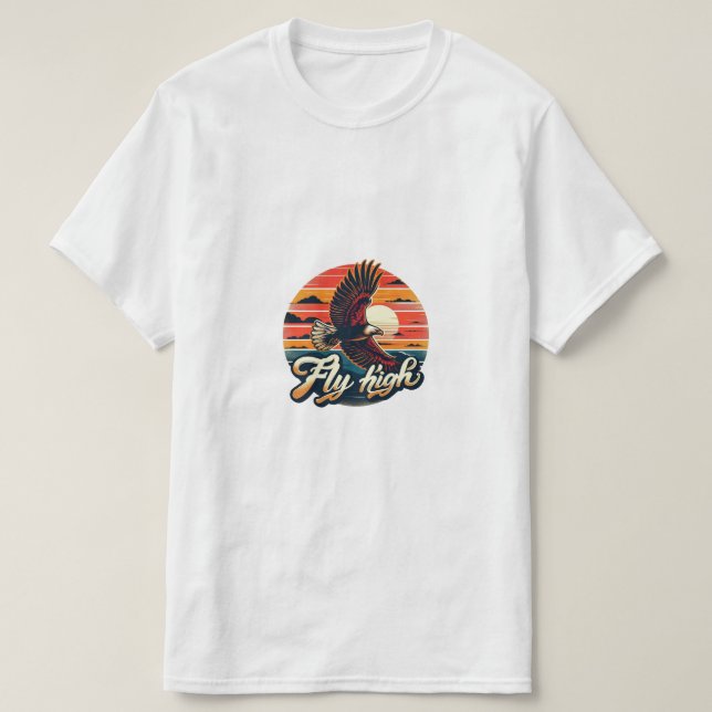 fliegenhoch T-Shirt (Design vorne)