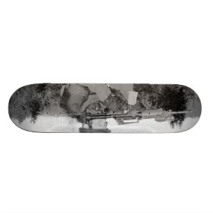 FLIEGENKLATSCHE u. MilitärSkateboard Skateboard