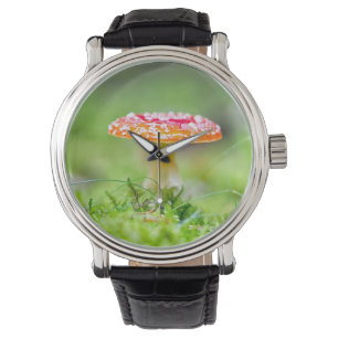 Fliegenpilz Armbanduhr