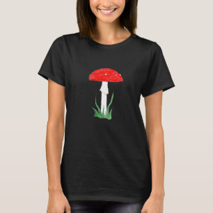 Fliegenpilz Symbol für Glück und Vorbote des Au T-Shirt