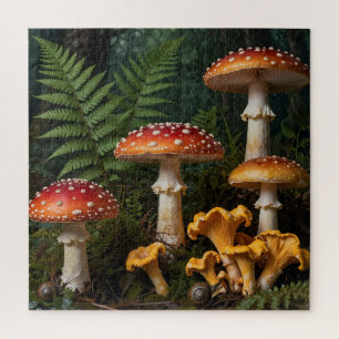 Fliegenpilze Wald Botanisch