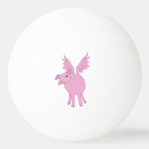 Fliegenschwein-Klingeln pong Ball Tischtennisball