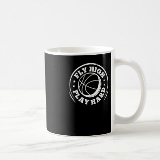 Fliegenspielhart - Basketball Cooler Sport Kaffeetasse