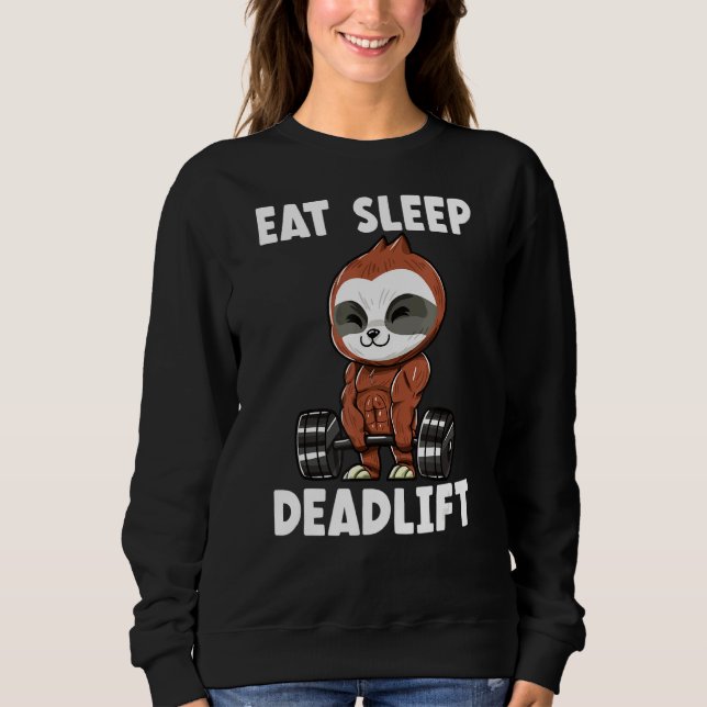 Fliegenstifte Apparel Workout Weightlift Sweatshirt (Vorderseite)