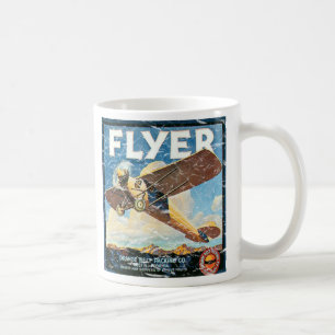Flieger beunruhigt kaffeetasse