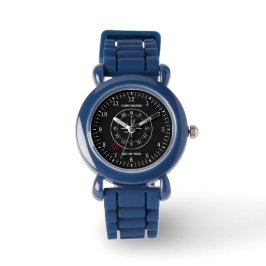 Flieger mit einem unidirektionalen Bereich Armbanduhr
