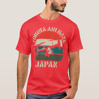 Fliegerhorst Yokota Vintage-Sonnenuntergang Osprey T-Shirt