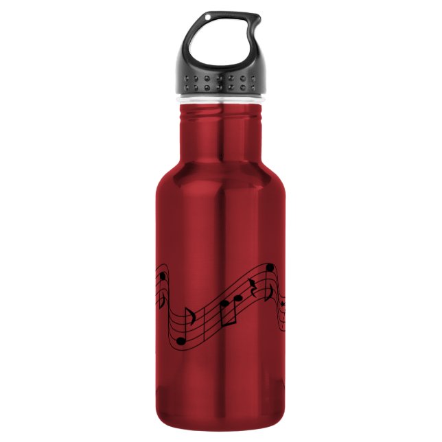 Fliegerschlüssigkeit Edelstahlflasche (Vorderseite)