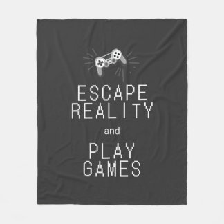 Flieh Aus Der Realität Spiele Retro Spiele Fleecedecke