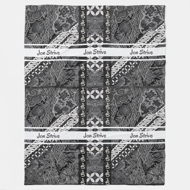 Fliesblanket Fleecedecke (Vorderseite)