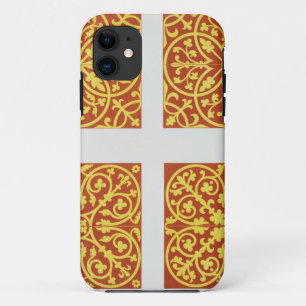 Fliese des 13. Jahrhundertsentwirft, Illustration iPhone 11 Hülle