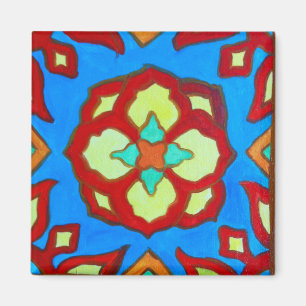 Fliese Lotus 2" Sankt Catalina Magnet