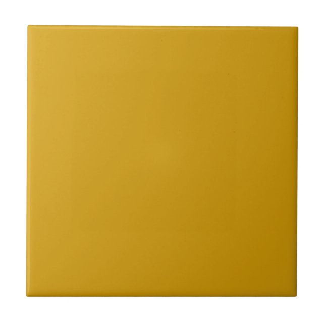 Fliese mit goldgelbem Hintergrund (Vorderseite)