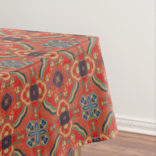 Fliesen, Arabesken, geometrische Motive, Zierleist Tischdecke