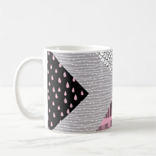Fliesen, Freehe und zeichnend Muster. Kaffeetasse