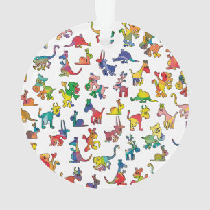 Fliesen für abstrakte Tiere Ornament