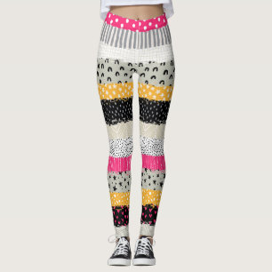 Fliesen für Patchwork: Vielseitiges Nahtloses Desi Leggings