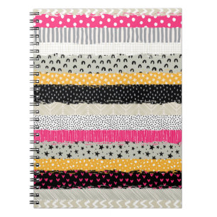 Fliesen für Patchwork: Vielseitiges Nahtloses Desi Notizblock