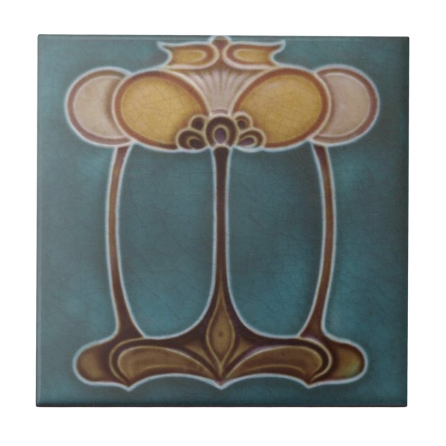 Fliesen - Jugendstil (Vorderseite)