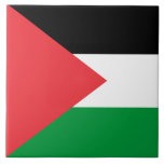 Fliesen mit der Flagge Palästinas<br><div class="desc">Fügen Sie Ihrem Raum eine Touch kulturellen Stolzes hinzu, mit dieser wunderschön gestalteten Kachel, die die Flagge Palästinas zeigt. Egal ob für die Wohngestaltung, die Personalisierung Ihres Arbeitsbereichs oder als Teil eines größeren Designprojekts, diese Kachel ist eine sinnvolle Möglichkeit, das palästinensische Erbe zu feiern. Die lebendigen Farben der palästinensischen Flagge...</div>