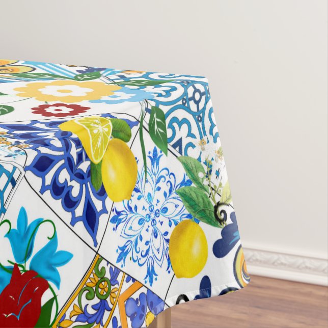 Fliesen, Mosaik, Azulejo, Quilt, Portugiesisch, Ma Tischdecke (Beispiel)