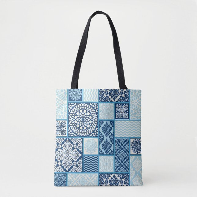 Fliesen, nahtloser Hintergrund. Tasche (Vorderseite)