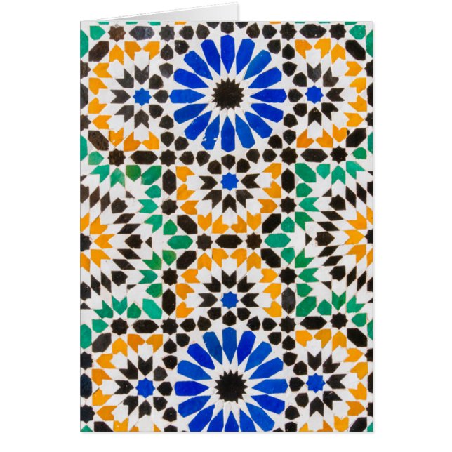 Fliesendekoration im Bahia Palace (Vorne)