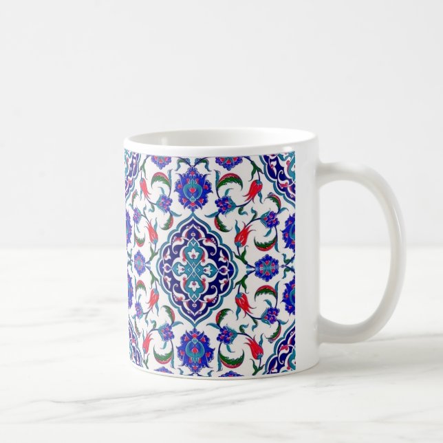 Fliesendruck Kaffeetasse (Rechts)