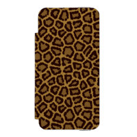 Fliesenhintergrund mit einem Leopardpelz