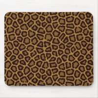 Fliesenhintergrund mit einem Leopardpelz