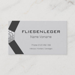 fliesenleger visitenkarte