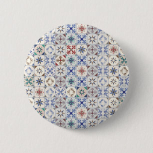 Fliesenmuster für Keramiken Button