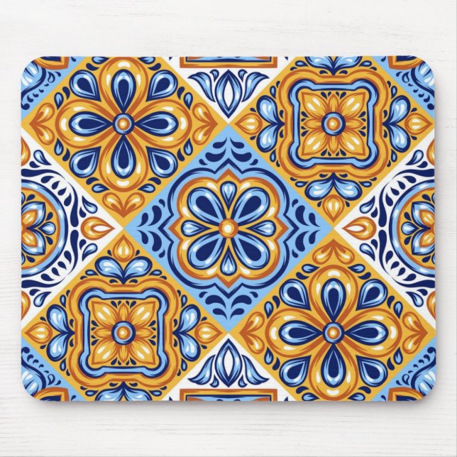 Fliesenmuster für Keramiken Mousepad (Vorne)