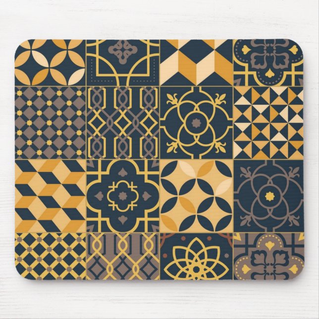 Fliesenmuster für Keramiken Mousepad (Vorne)