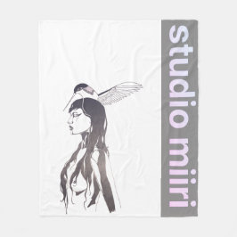 FLIESPOLSTERDEcke studio miiri Fleecedecke