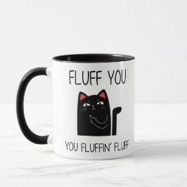 FLIESSEN SIE DIE FLUFF Cat Tasse