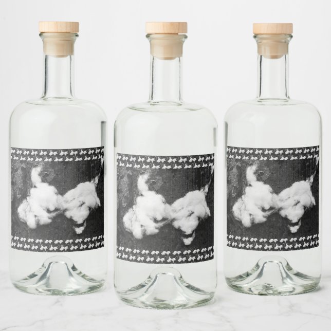 fließend alkoholflaschenetikett (Flaschen)