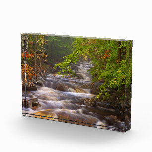 Fließende Bäche entlang des Appalachian Trail Fotoblock