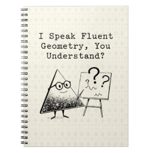 Fließender Geometrie-Sprecher Mathe-Zauberer Intel Notizblock
