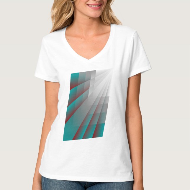 Fließgeschwindigkeiten T-Shirt (Vorderseite)