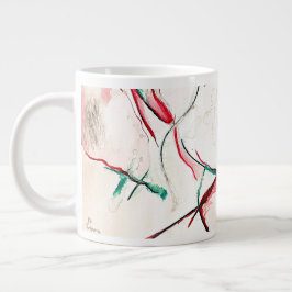 Fließstrich 1 Jumbo-Tasse