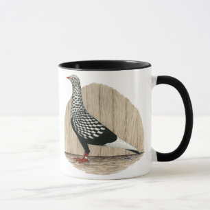 Flight Black Teager Taube Tasse
